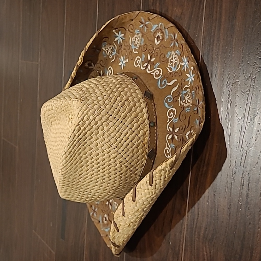 Bullhide Better Than Gold Straw Hat - Size L